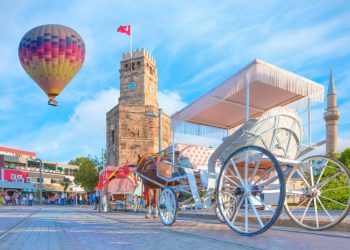 Antalya-clock-tower-at-Republic-Square